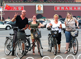 Fahrradtour in Peking Hutong